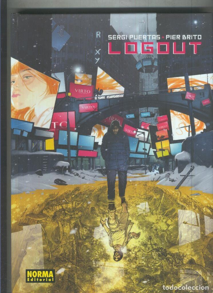 C&oacute;mics: Logout - Sergi Puertas - Pier Brito - Foto 1