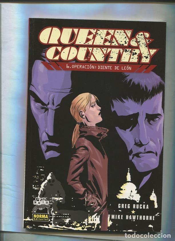 Comics : Comic Noir numero 22: Queen & Country numero 6: Operacion: Diente de leon - Greg Rucka-Mike Hawthor