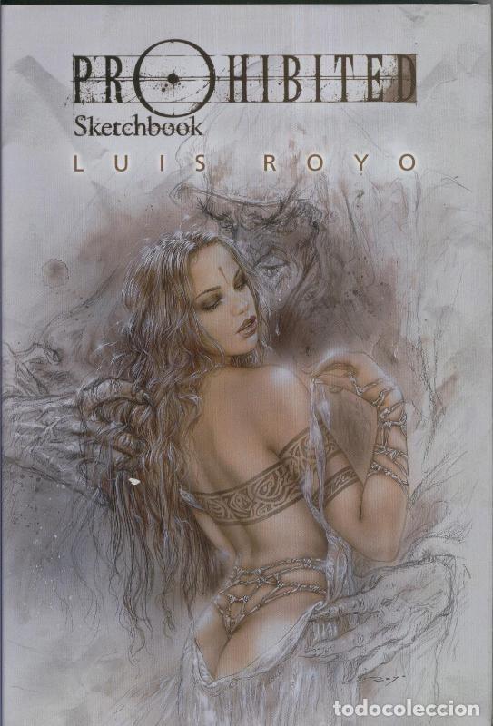 C&oacute;mics: Coleccion Luis Royo: Prohibited Book Skerchbook - Luis Royo - Foto 1
