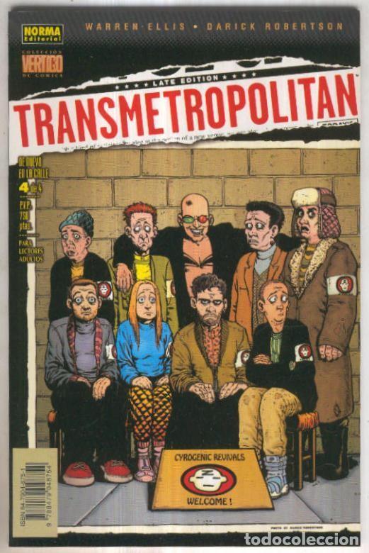 C&oacute;mics: Coleccion Vertigo No.99: TRANSMETROPOLITAN no.04 - De nuevo en la calle - Warren Ellis y Darick Robe