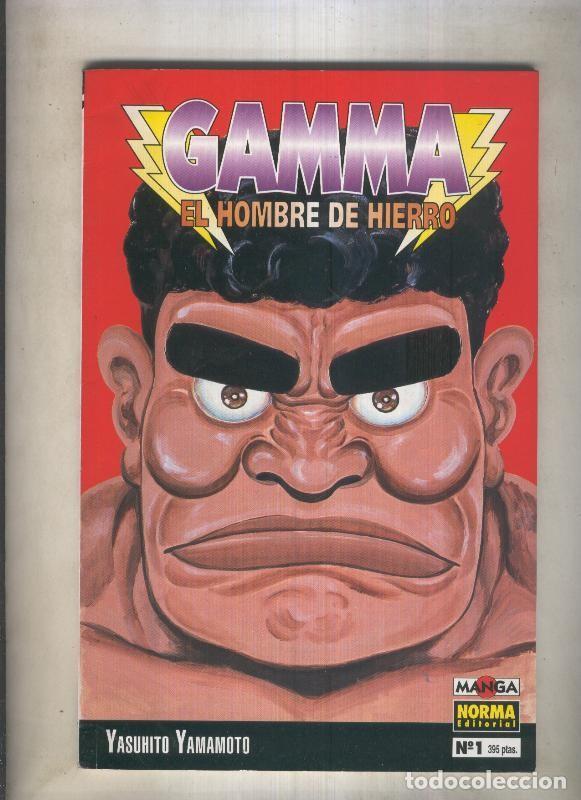 Comics: Gamma el hombre de hierro numero 01 (numerado 3 en interior cubierta) - Yashuhito Yamamoto