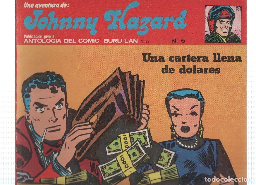 Fumetti: JOHNNY HAZARD, Numero 05: Una cartera llena de dolares - Antologia del Comic (Buru Lan 1973) - Frank