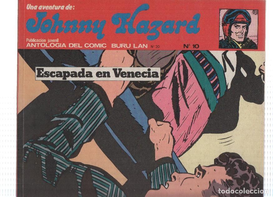 Comics: JOHNNY HAZARD, Numero 10: Escapada en Venecia - Antologia del Comic (Buru Lan 1973) - Frank Robbins