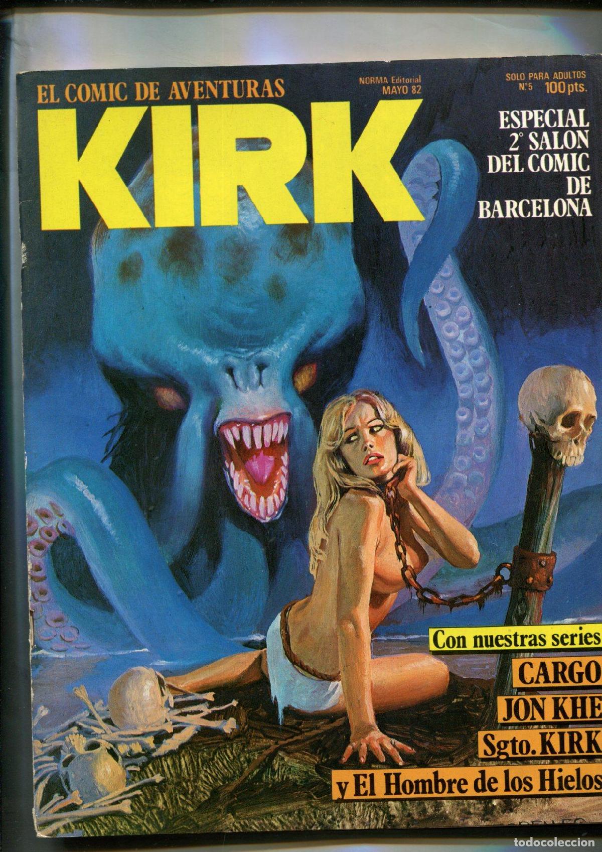 C&oacute;mics: El comic de aventuras Kirk numero 05 - Varios - Foto 1