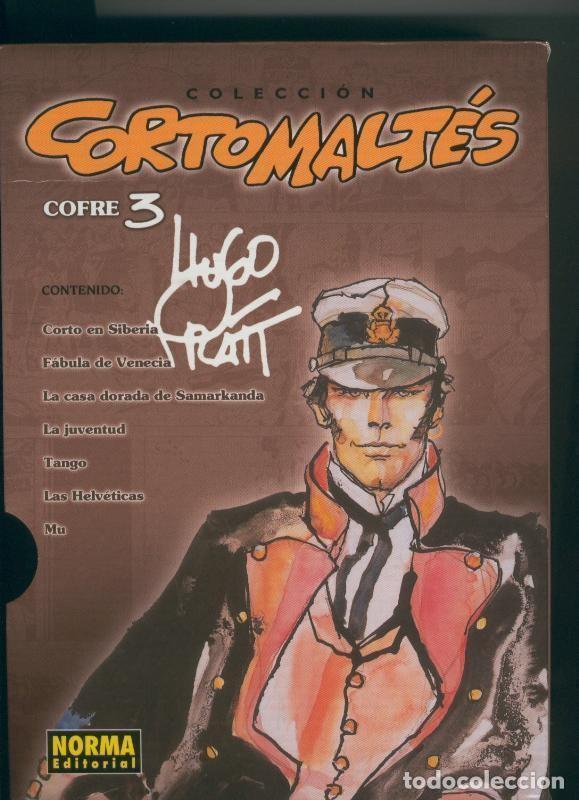 C&oacute;mics: Norma: Corto Maltes b/n cofre VACIO para guardar los numeros 23 al 29 - Hugo Pratt