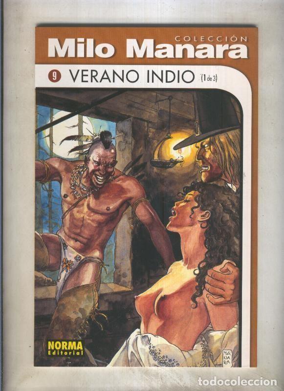 Comics: Coleccion Manara Blanco y negro numero 09: Verano Indio numero 1 - Milo Manara