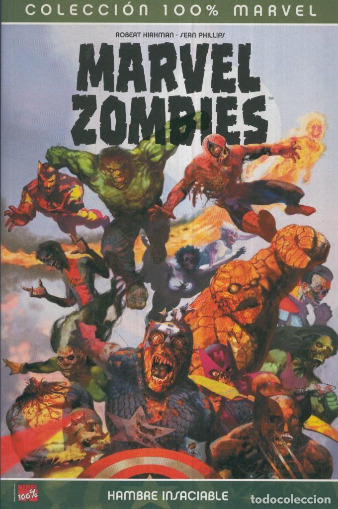 C&oacute;mics: MARVEL ZOMBIES: HAMBRE INSACIABLE (Coleccion 100x100 Marvel) - Sean Phillips - Foto 1