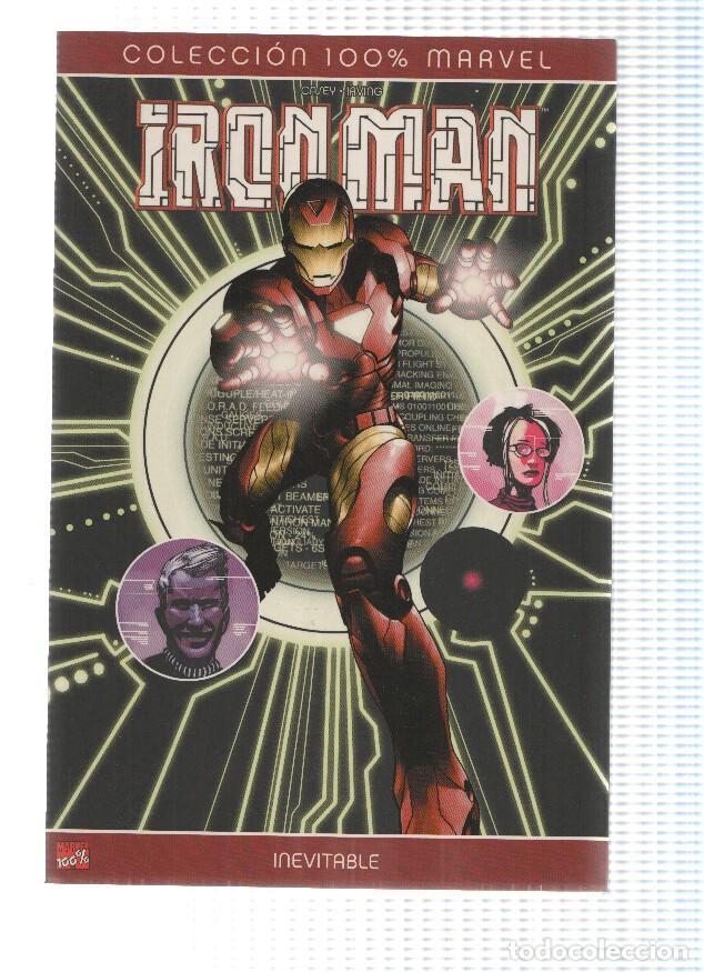 C&oacute;mics: Coleccion 100% Marvel: IRON MAN: INEVITABLE (Panini 2008) - Joe Casey - Foto 1