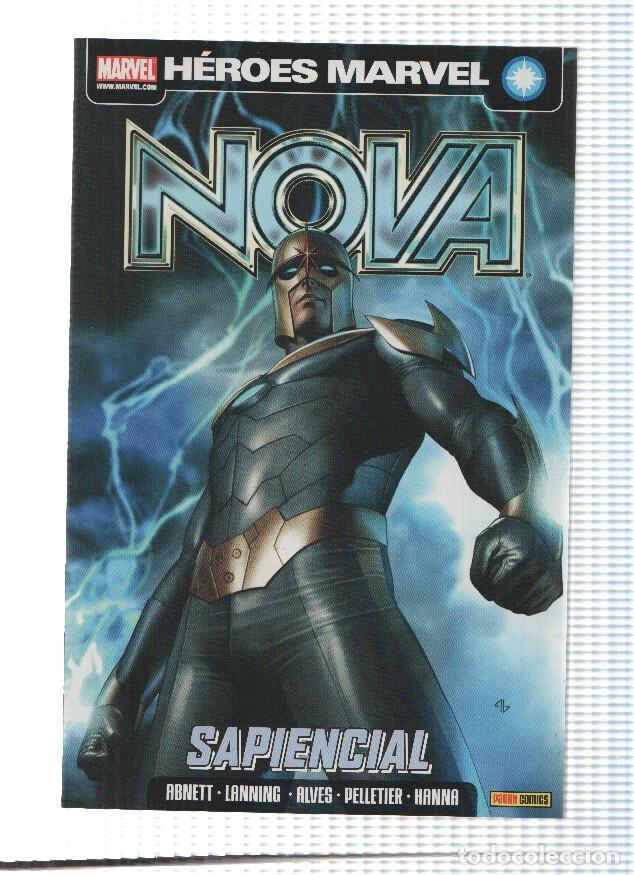 C&oacute;mics: Heroes Marvel: NOVA, Numero 02: Sapiencial (Panini 2008) - Greg Pak - Foto 1
