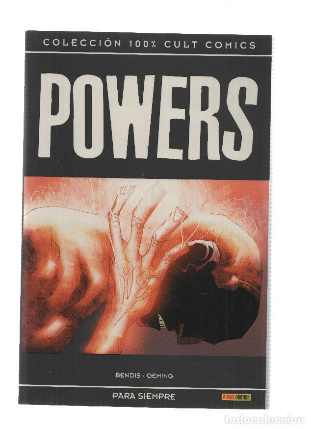 C&oacute;mics: 100% Cult Comics - POWERS: PARA SIEMPRE - Brian Michael Bendis (Panini 2008) - Brian Michael Bendis - Foto 1
