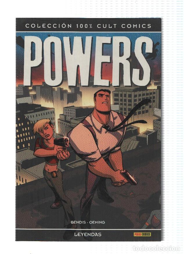 C&oacute;mics: 100% Cult Comics - POWERS: LEYENDAS - Brian Michael Bendis (Panini 2008) - Brian Michael Bendis - Foto 1