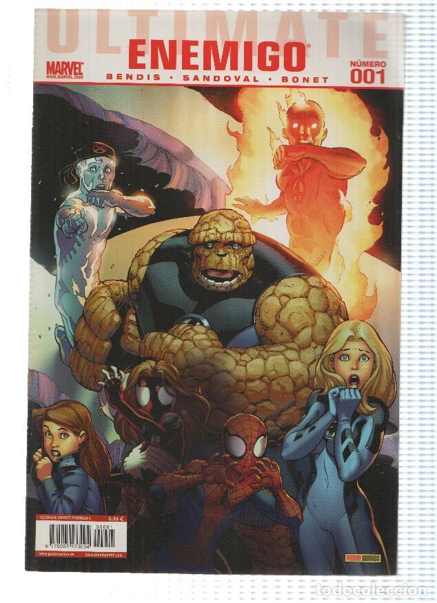 C&oacute;mics: ULTIMATE COMICS: ENEMIGO: Numero 01: Enemigo Definitivo 1 y 2 - Brian Michael Bendis (Panini 2007) -