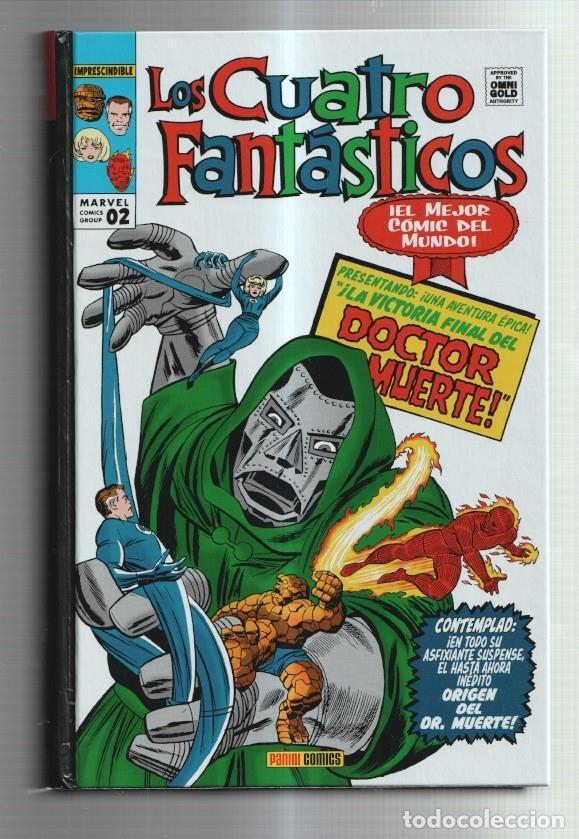 C&oacute;mics: Marvel Comics Gold: Los Cuatro Fantasticos: La batalla del edificio Baxter - varios - Foto 1