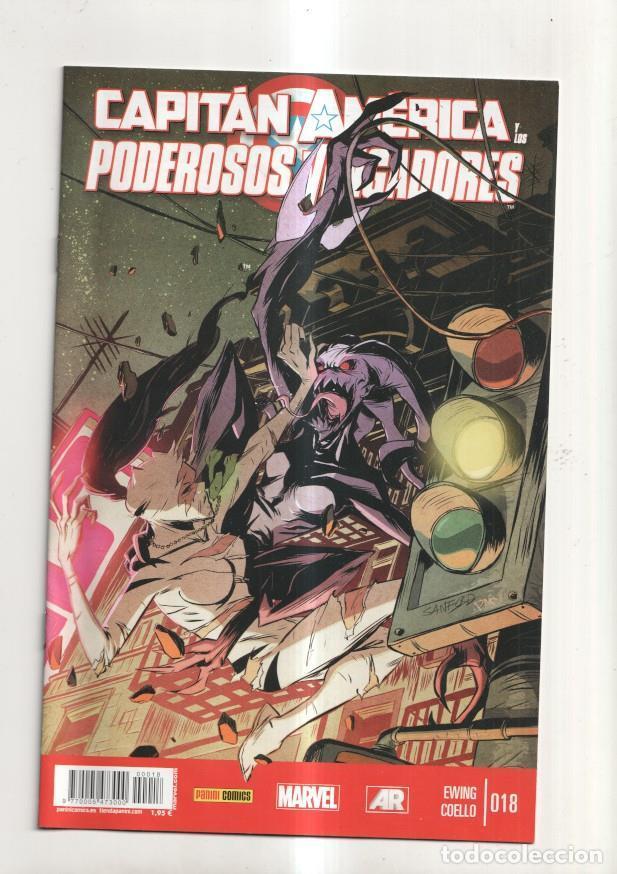 C&oacute;mics: Panini: Capitan America y Los poderosos Vengadores a&ntilde;o 3 numero 18 - - Foto 1