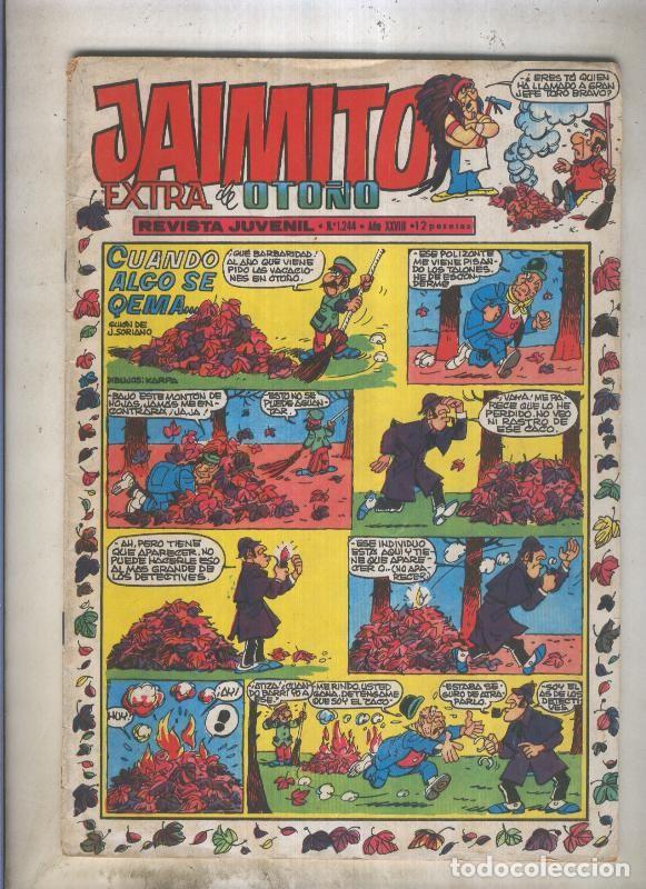 C&oacute;mics: Jaimito numero 1244 (numerado 2 en trasera) - Varios - Foto 1