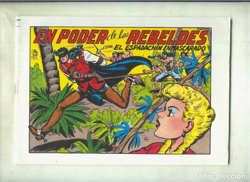 C&oacute;mics: El Espadachin Enmascarado tres en uno numero 29: En poder de los rebeldes - Manuel Gago - Foto 1