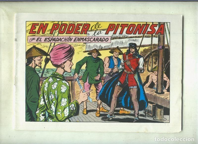 C&oacute;mics: El Espadachin Enmascarado tres en uno numero 66: En poder de la Pitonisa - Manuel Gago - Foto 1