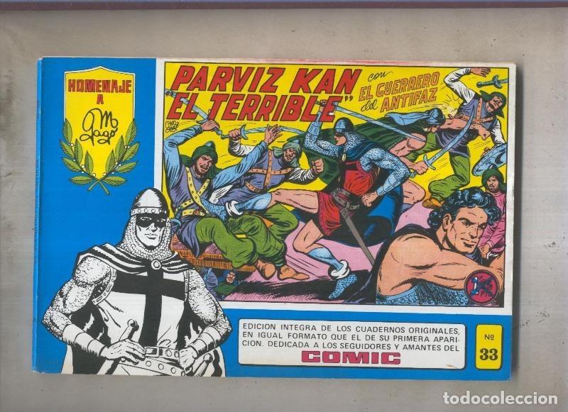 Fumetti: El Guerrero del Antifaz tomos azules numero 33 (numerado 1 en trasera) - Manuel Gago