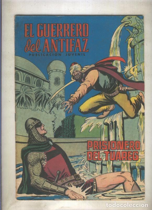 C&oacute;mics: El Guerrero del Antifaz color numero 142: Prisionero del Tuareg (numerado 3 en trasera) - Manuel Gag