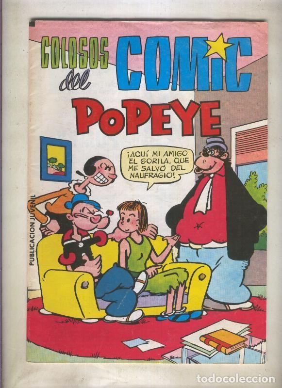 C&oacute;mics: Colosos del comic: Popeye numero 34: La isla puentepopa - Sagendorf - Foto 1