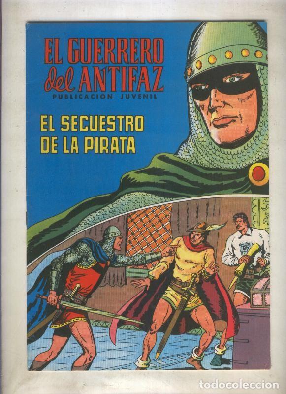 C&oacute;mics: El Guerrero del Antifaz color numero 105: El secuestro de la pirata (numerado 1 en trasera) - Manuel
