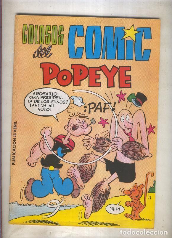 C&oacute;mics: Colosos del comic: Popeye numero 15: La bestia - Sagendorf - Foto 1