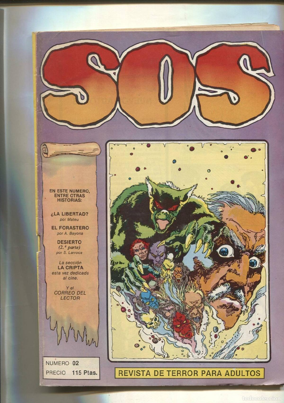 C&oacute;mics: SOS 115 pts numero 02 (numerado 3 en trasera) - Varios - Foto 1