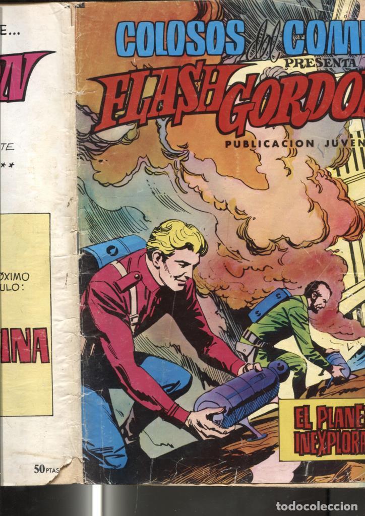 C&oacute;mics: Colosos del Comic: Flash Gordon numero 37: El planeta inexplorado - - Foto 1