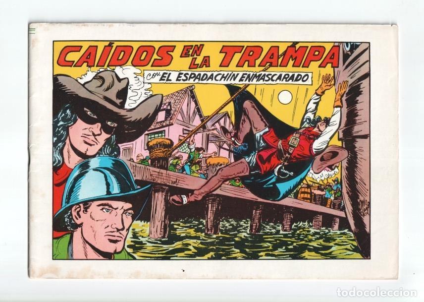 Comics: Valenciana: El Espadachin Enmascarado 3 en 1 numero 54: Caidos en la trampa - Manuel Gago