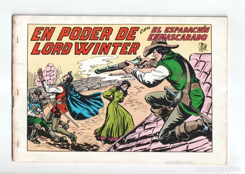 Comics: Valenciana: El Espadachin Enmascarado 3 en 1 numero 67: En poder de Lord Winter - Manuel Gago