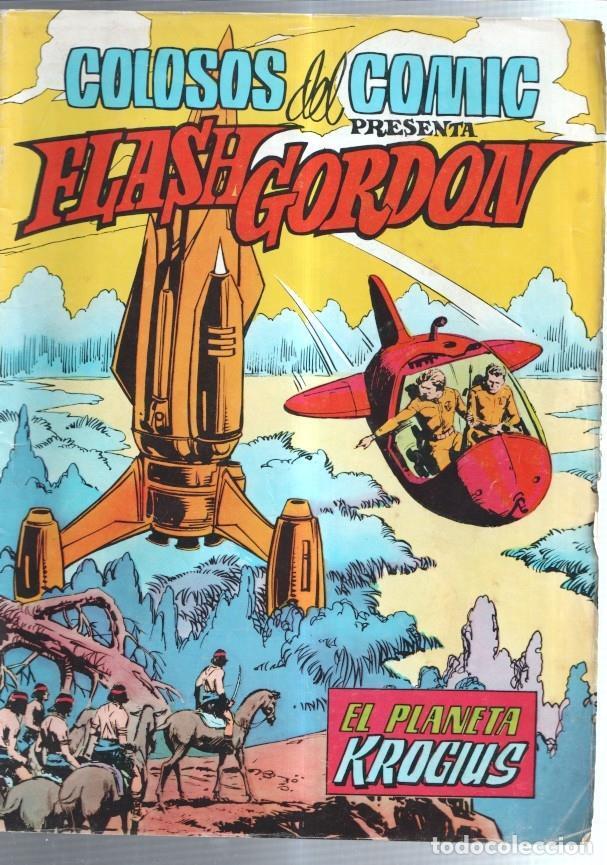 C&oacute;mics: Colosos del Comic: Flash Gordon numero 11: El planeta Krogius - varios - Foto 1