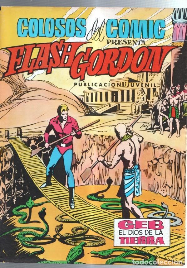 C&oacute;mics: Colosos del Comic: Flash Gordon numero 21: Geb el dios de la tierra - varios - Foto 1