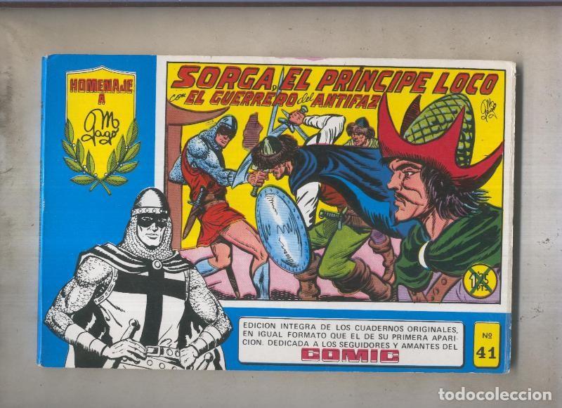 Comics: Valenciana: El Guerrero del Antifaz tomos azules numero 41 - Manuel Gago