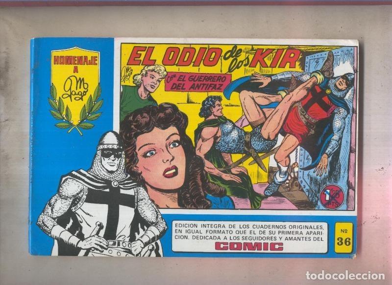 Comics: Valenciana: El Guerrero del Antifaz tomos azules numero 36 - Manuel Gago