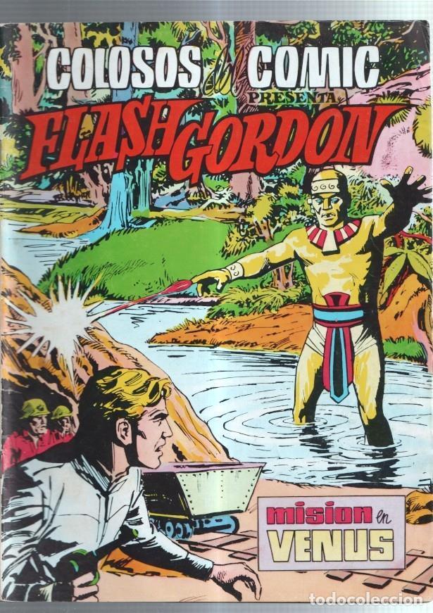 C&oacute;mics: Colosos del Comic: Flash Gordon numero 12: Mision en Venus - varios - Foto 1