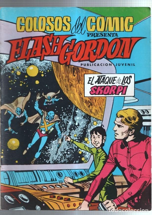C&oacute;mics: Colosos del Comic: Flash Gordon numero 14: El ataque de los Skorpi - varios - Foto 1