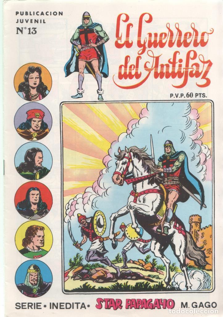 Fumetti: Revista El Guerrero del Antifaz numero 13: El enano ermita&ntilde;o - Manuel Gago