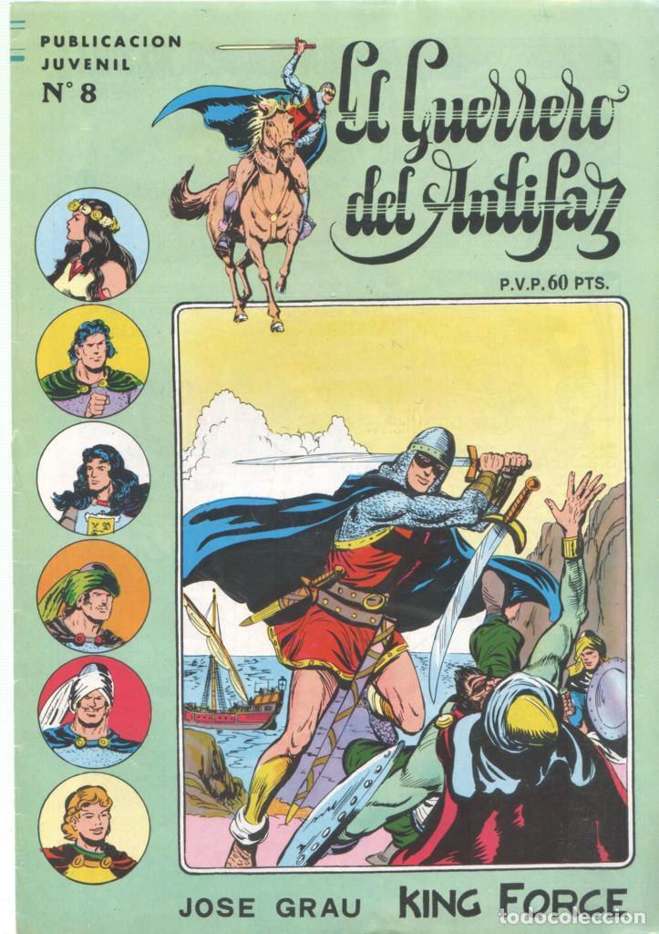 Fumetti: Revista El Guerrero del Antifaz numero 08: La senda del bien - Manuel Gago