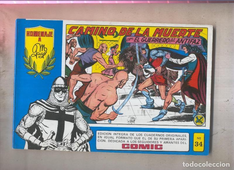 Fumetti: Valenciana: El Guerrero del Antifaz tomos azules numero 34 - Manuel Gago