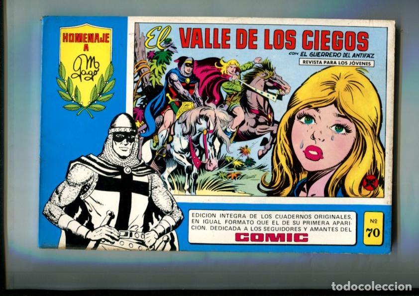 Comics: Homenaje a Gago: El Guerrero del Antifaz tomo azul numero 70 - Manuel Gago