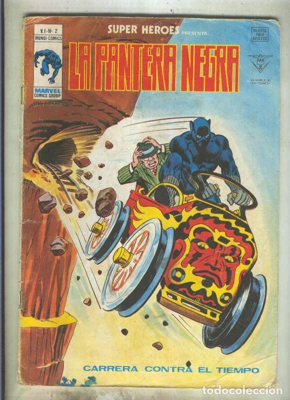 C&oacute;mics: La Pantera Negra numero 2 (numerado 1 en trasera) - Jack Kirby - Foto 1