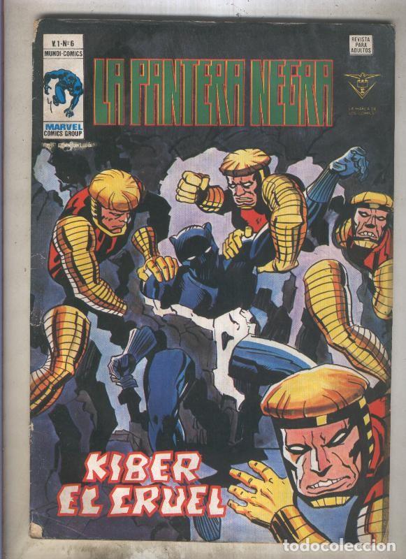 C&oacute;mics: La Pantera Negra numero 6 (numerado 2 en trasera) - Jack Kirby - Foto 1