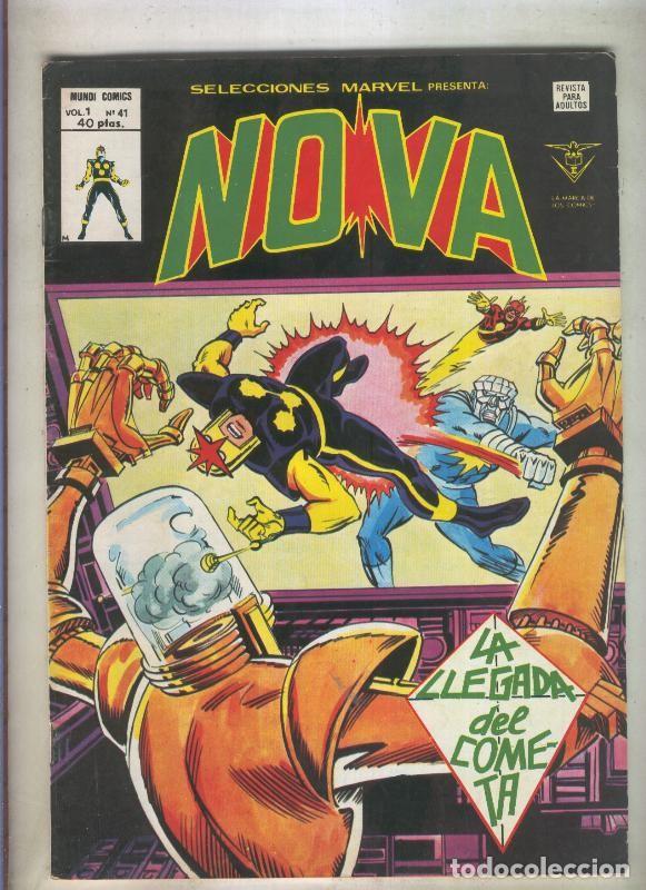 Comics: Selecciones Marvel numero 41: Nova (numerado 1 en trasera) - Varios