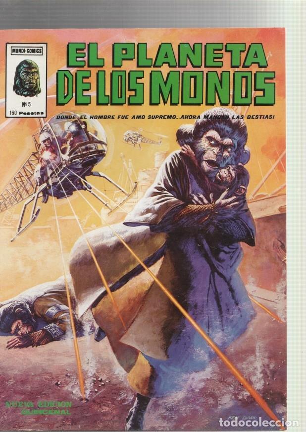 Comics: Planeta de los monos especial numero 5 (numerado 9 en trasera) - Doug Moench-Rico Rival-Alfredo Alca