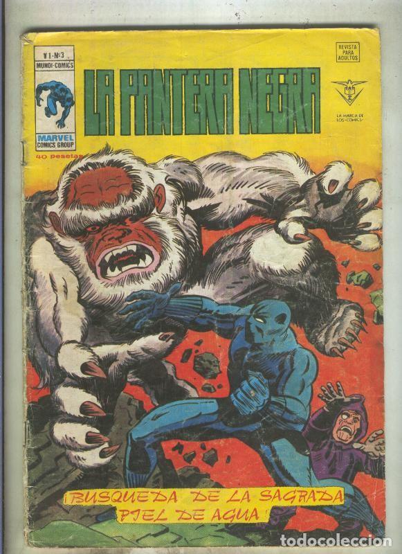 C&oacute;mics: La Pantera Negra numero 3 (numerado 3 en trasera) - Jack Kirby - Foto 1