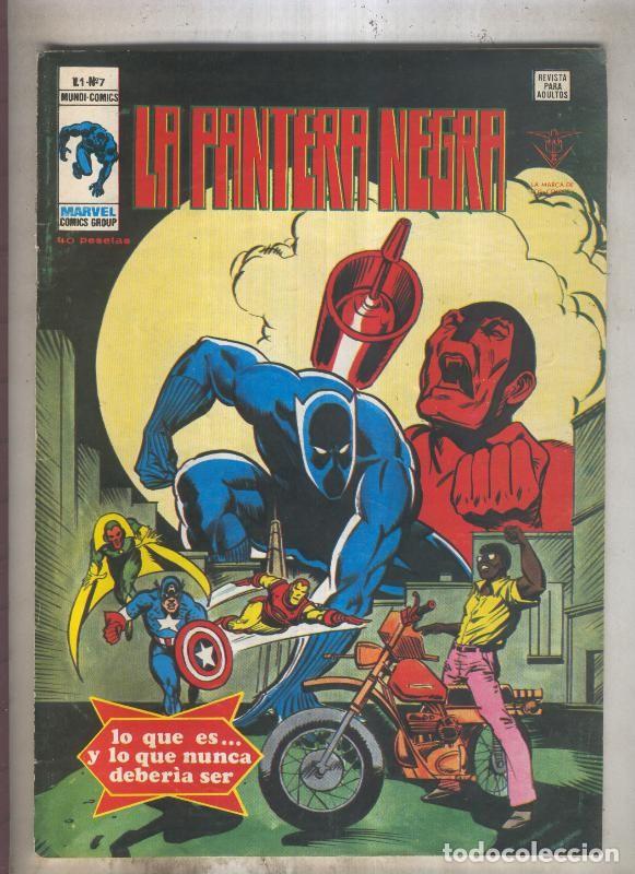 C&oacute;mics: La Pantera Negra numero 7 (numerado 2 en trasera) - Jack Kirby - Foto 1