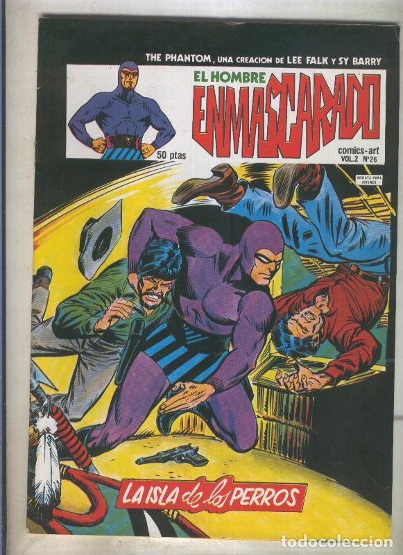 Comics: El Hombre Enmascarado volumen 2 numero 26 (numerado 5 en trasera) - Varios