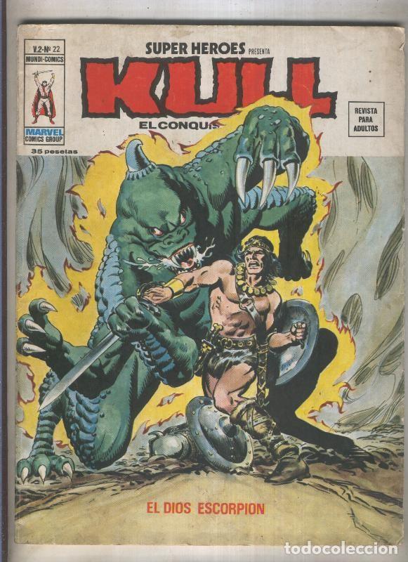 C&oacute;mics: Super Heroes volumen 2 numero 022: Kull - Varios - Foto 1