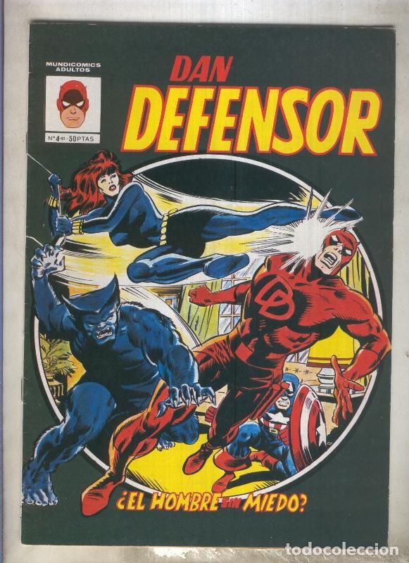 C&oacute;mics: Dan Defensor (Daredevil) de Mundicomics numero 4 (numerado 1 en trasera) - Varios - Foto 1