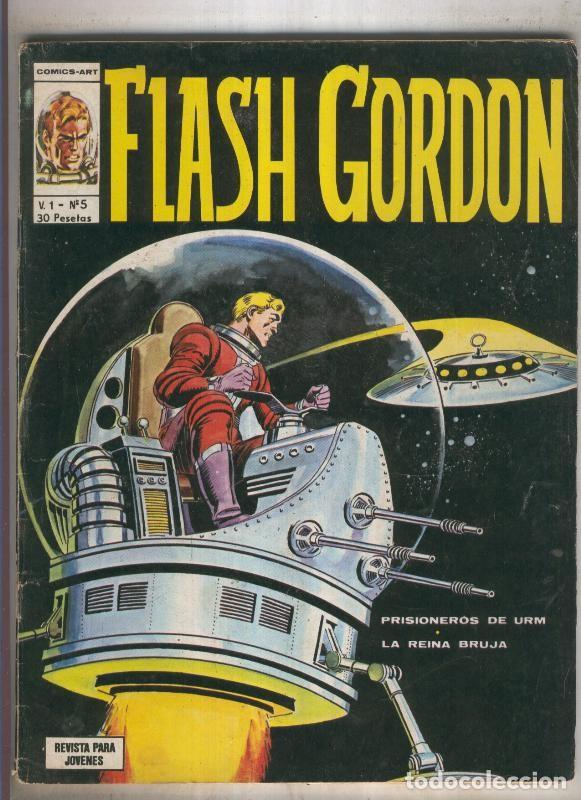 C&oacute;mics: FLASH GORDON Volumen 1 Numero 05 (numerado 2 en trasera) - VARIOS - Foto 1